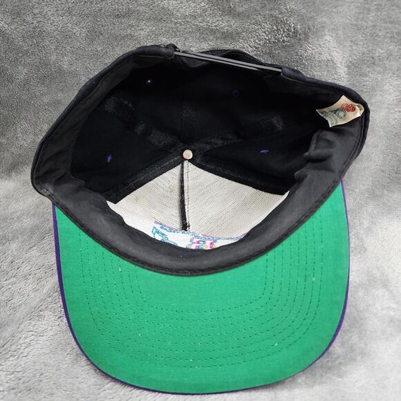 Circus Circus Ringmaster Club Black & Purple Ball Cap Hat Snapback - Picture 5 of 7